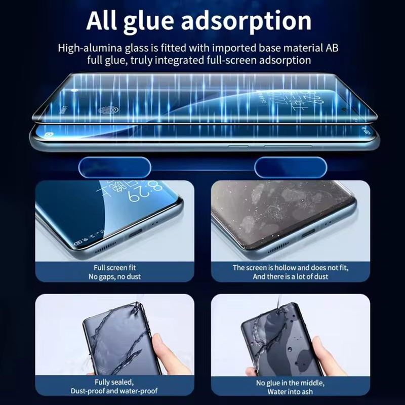 Full Glue Tempered Glass For X - огляд і ціна Screen Alignment Tool