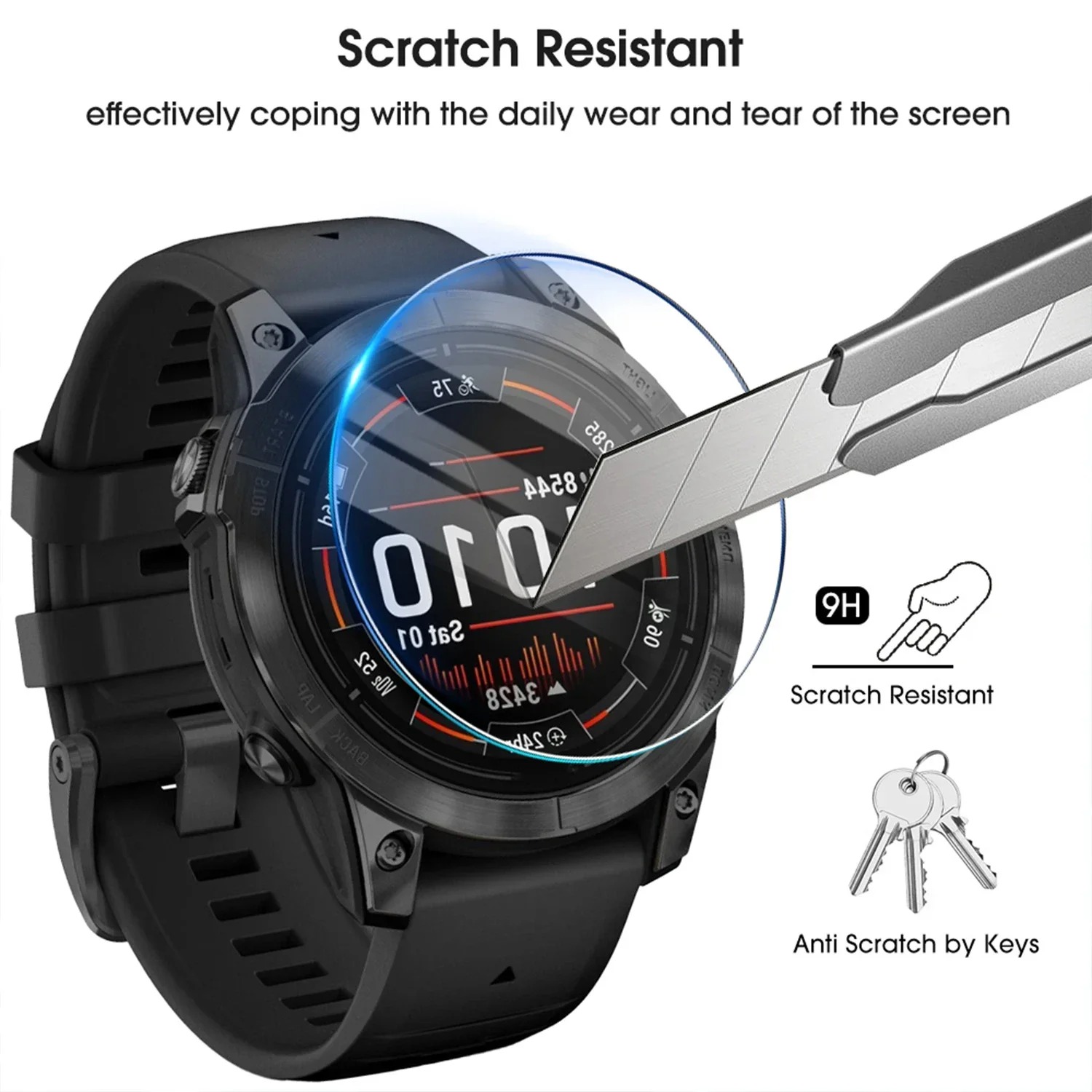 HD Tempered Glass For Garmin F - огляд і ціна Screen Alignment Tool