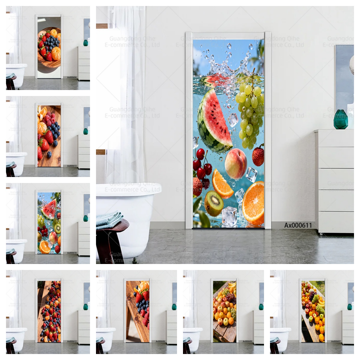 Bright Berry Mix Kitchen Door  - огляд і ціна Full Cover Adhesive
