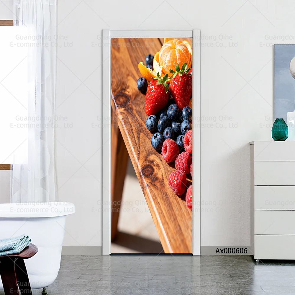Bright Berry Mix Kitchen Door  - огляд і ціна Full Cover Adhesive