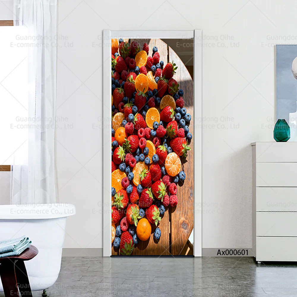 Bright Berry Mix Kitchen Door  - огляд і ціна Full Cover Adhesive