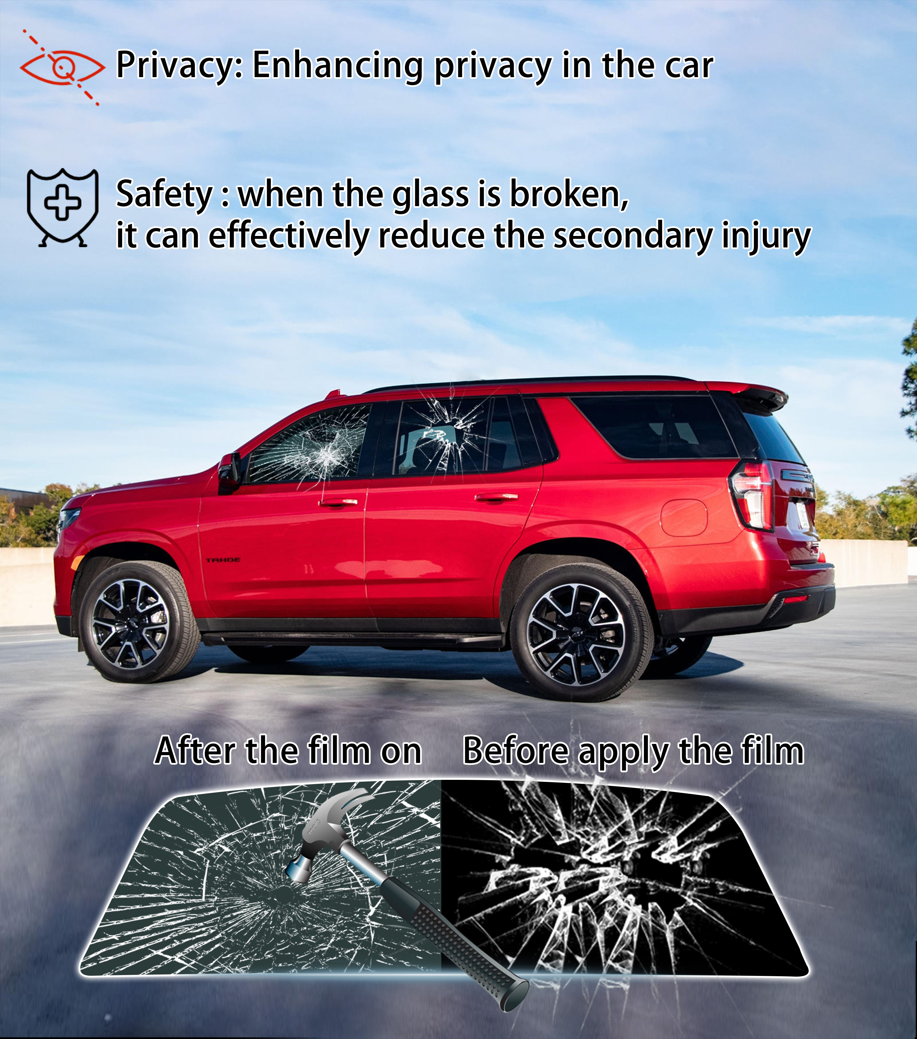 Precut Window Tint Car for Kia - огляд і ціна Glass Protector Auto
