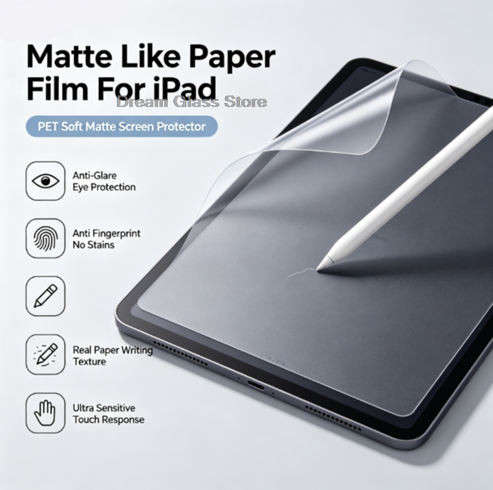 1PCS Anti-Glare Paper Feel Scr - огляд і ціна Matte Anti Glare Screen