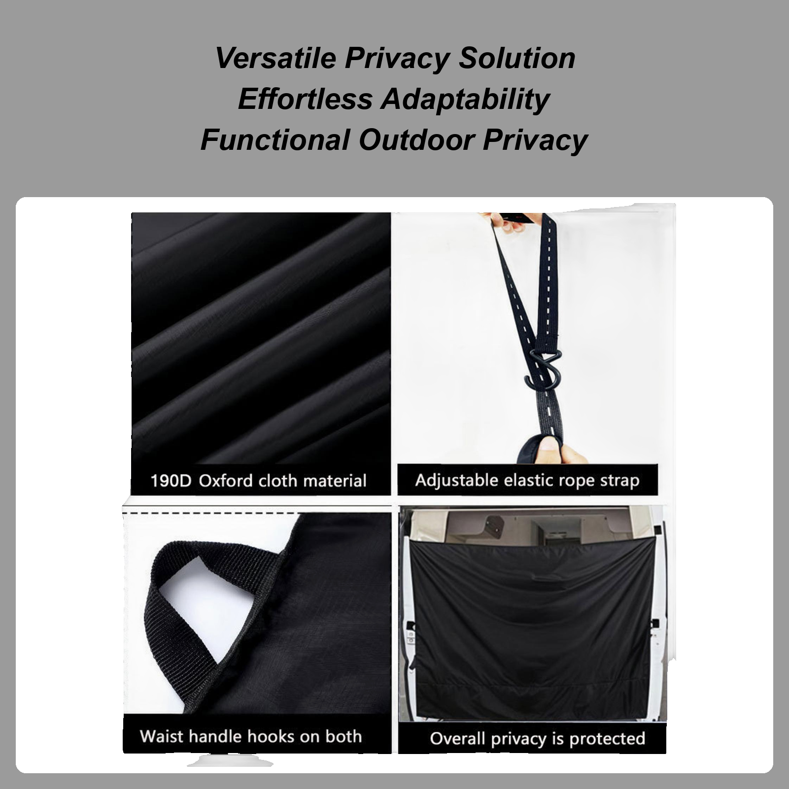 Black Large Car Privacy Drapes - огляд і ціна Privacy Screen Protector