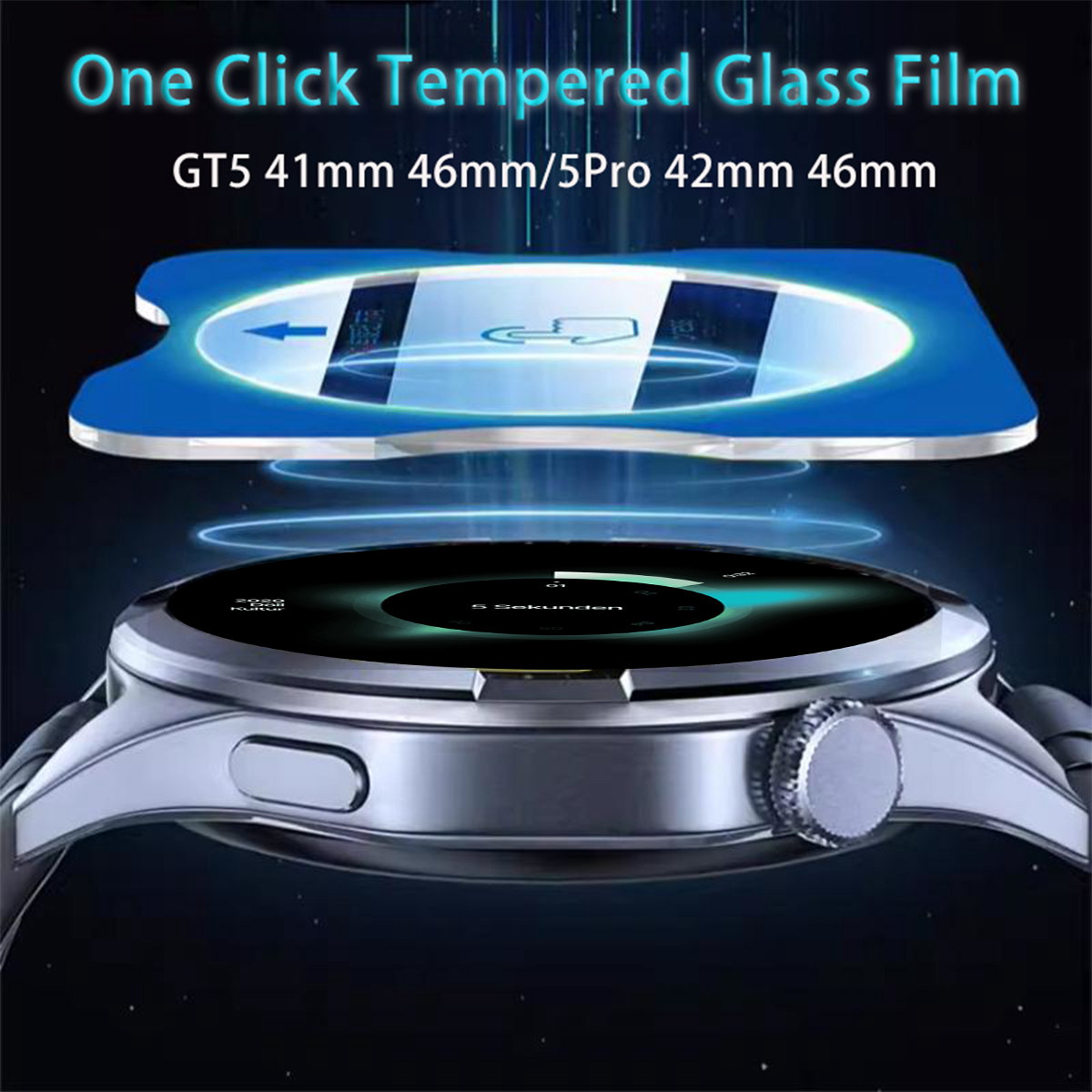 1-5PCS Tempered Glass For Huaw - огляд і ціна Screen Alignment Tool