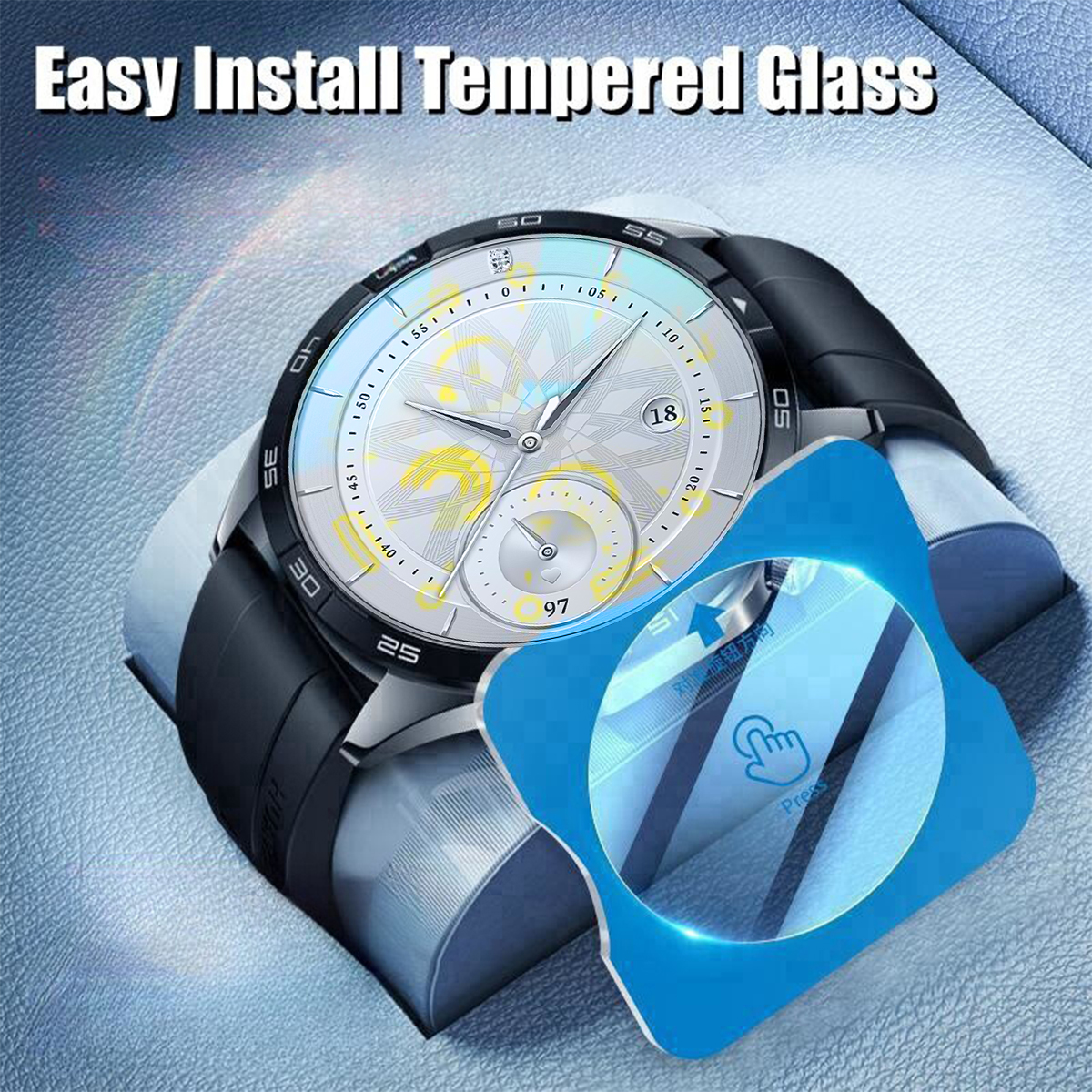 1-5PCS Tempered Glass For Huaw - огляд і ціна Screen Alignment Tool